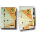 Index Divider A-4 Assorted Color  5 Pcs Set 