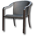Aluminum Rattan Chair HY37-2