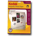 Kodak Inkjet Magnetic Photo Paper Hi-Gloss 