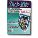 Stick-Rite Self-Adhesive Photo Glossy Magnetic Sheet 