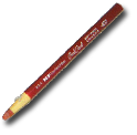 #400 Pink Pearl Rubber Eraser Pen-Type